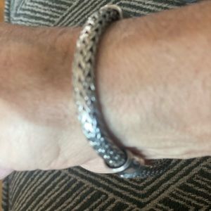 John Hardy bamboo style sterling silver